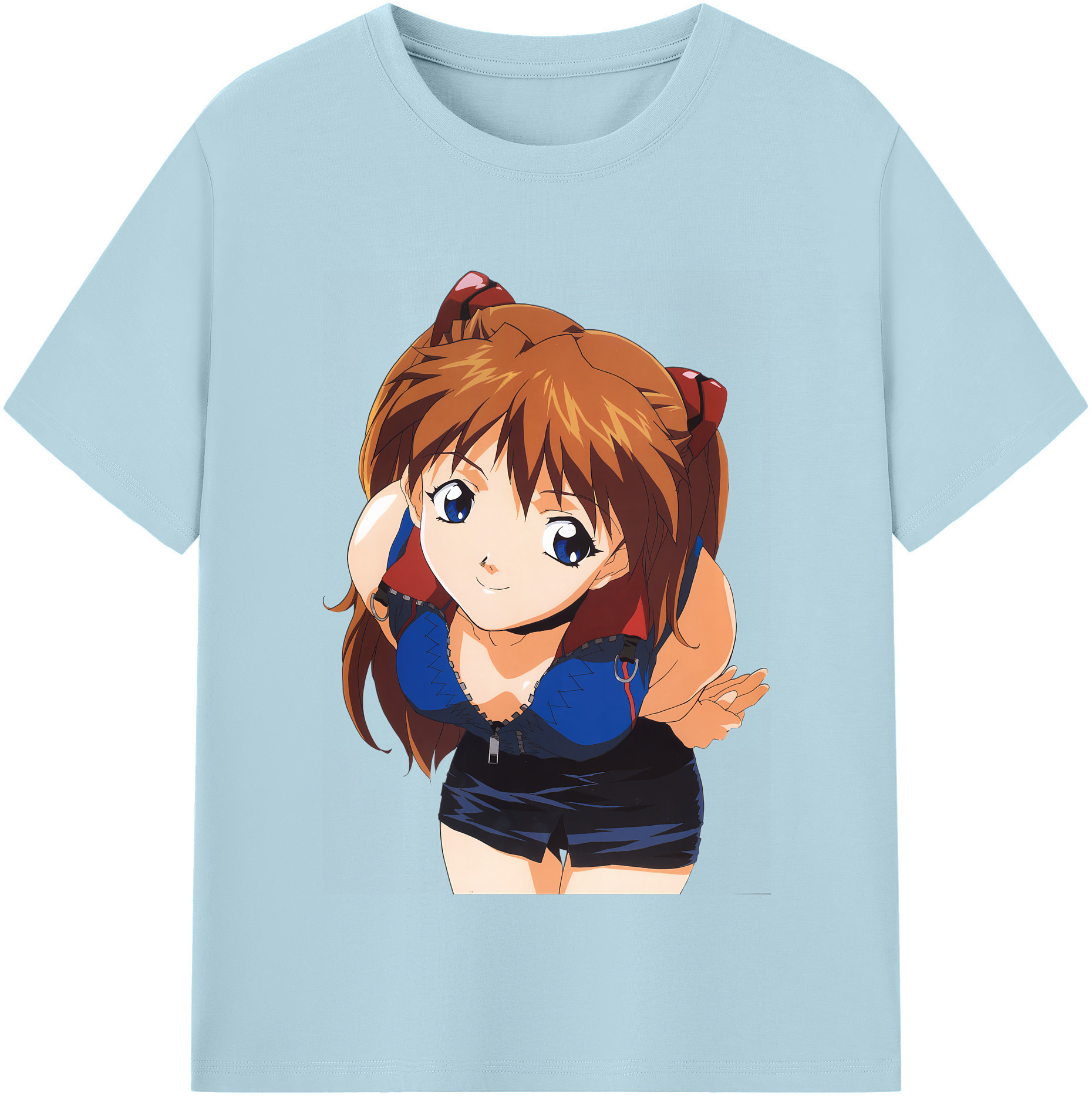 （画像用） EVA 新世紀エヴァンゲリオン 綿100％半袖Tシャツ（フロントプリント）